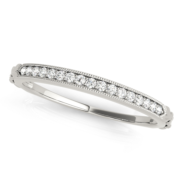 Vintage-Inspired Milgrain Wedding Band
