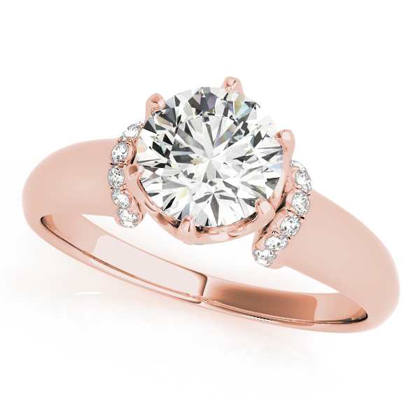 The Catherine Solitaire Engagement Ring, front view