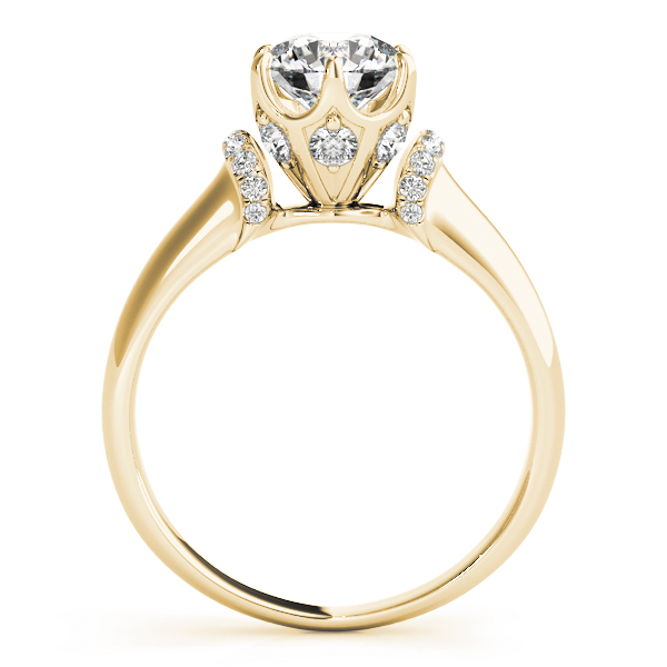 The Catherine Solitaire Engagement Ring, side view