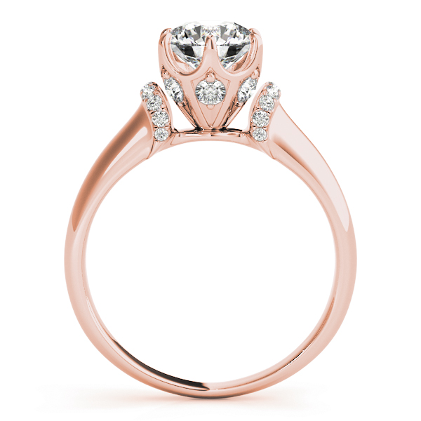 The Catherine Solitaire Engagement Ring, side view