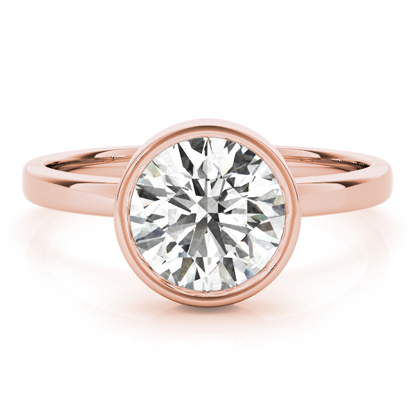 The Georgia Solitaire Engagement Ring, angled view