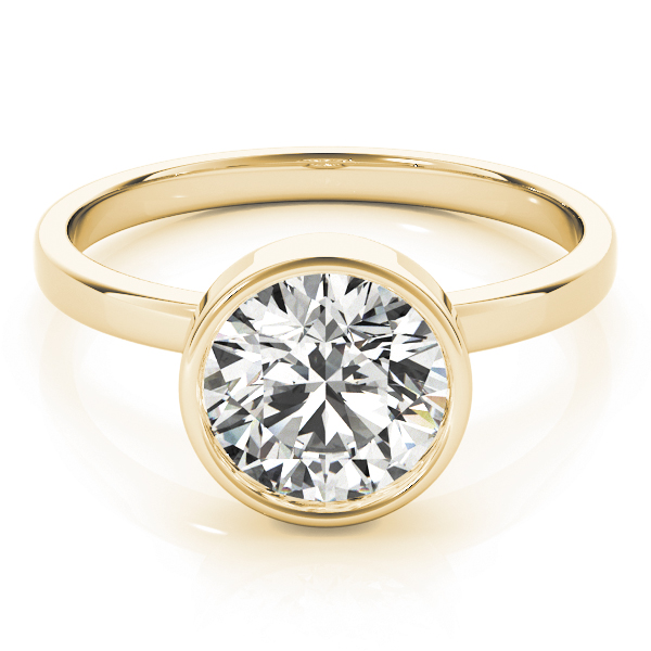 The Georgia Solitaire Engagement Ring, set view