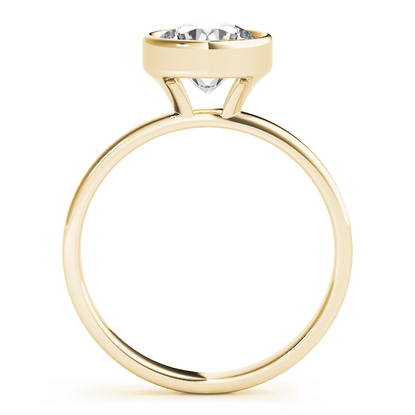 The Georgia Solitaire Engagement Ring, side view