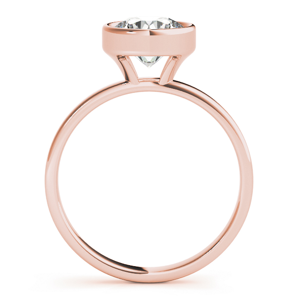 The Georgia Solitaire Engagement Ring, side view