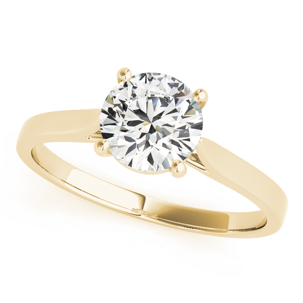 The Ivy Solitaire Engagement Ring, front view