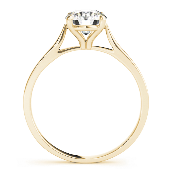 The Ivy Solitaire Engagement Ring, side view