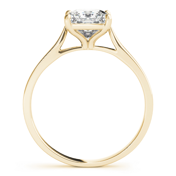 The Noelle Solitaire Engagement Ring, side view