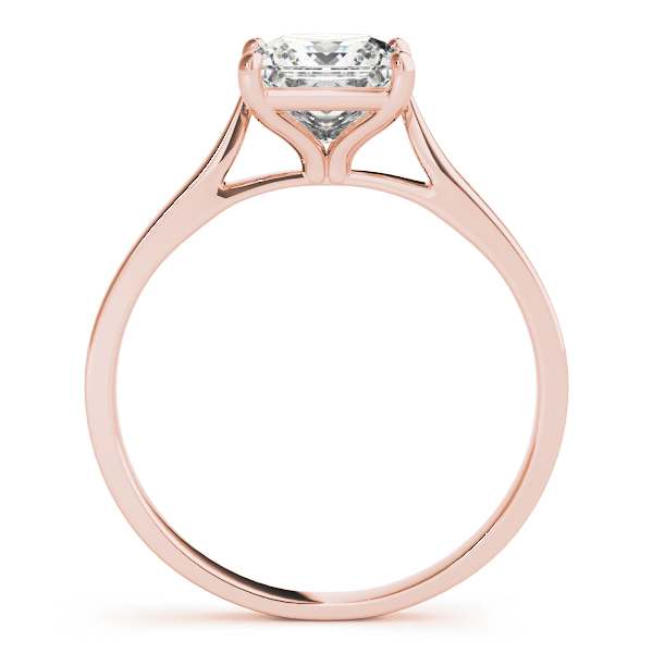 The Noelle Solitaire Engagement Ring, side view