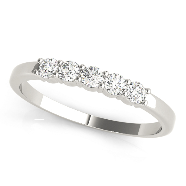 Shared Prong Wedding Bands