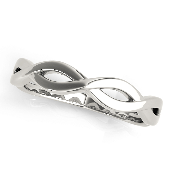 Infinity Twisted Wedding Band