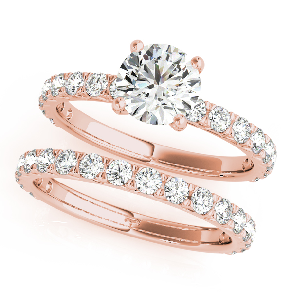 The Renata Solitaire Engagement Ring, set view