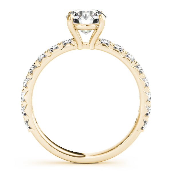 The Renata Solitaire Engagement Ring, side view