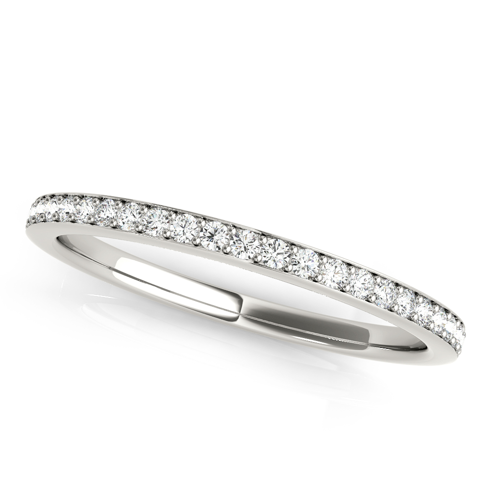 Prong Set Wedding Band