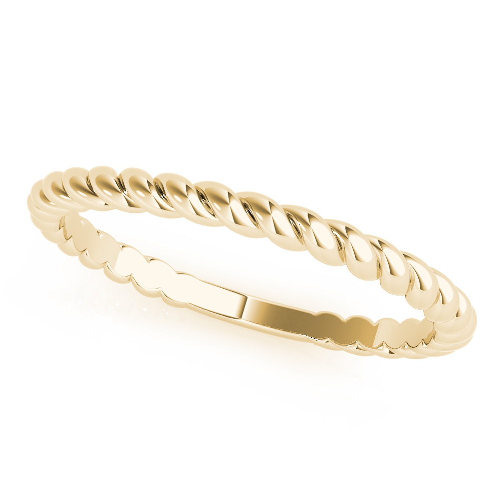 Twisting Wedding Band