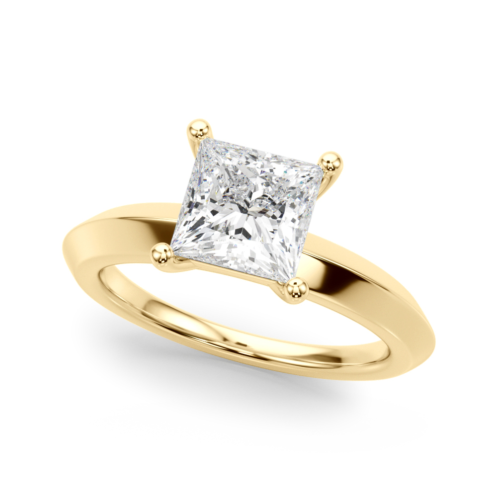 The Charlotte Solitaire Engagement Ring, front view