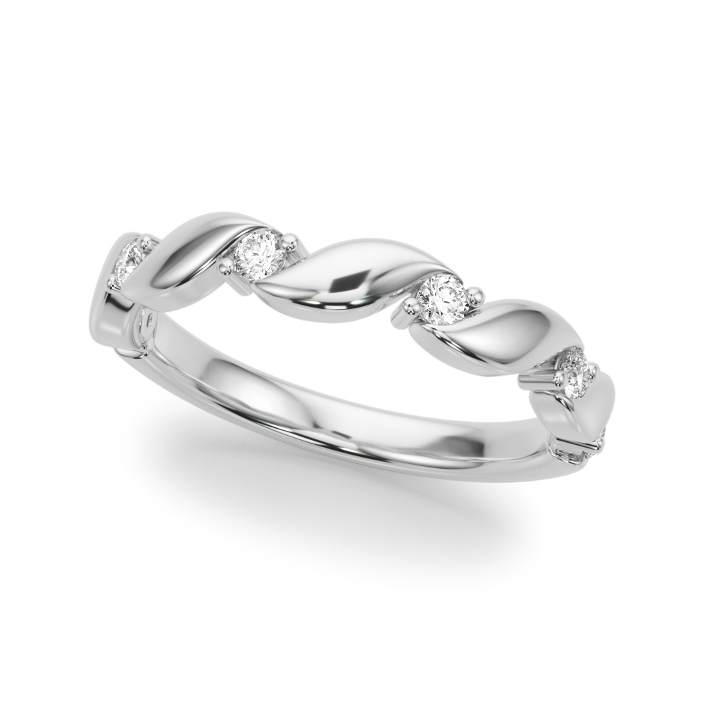 Twisting Wedding Band