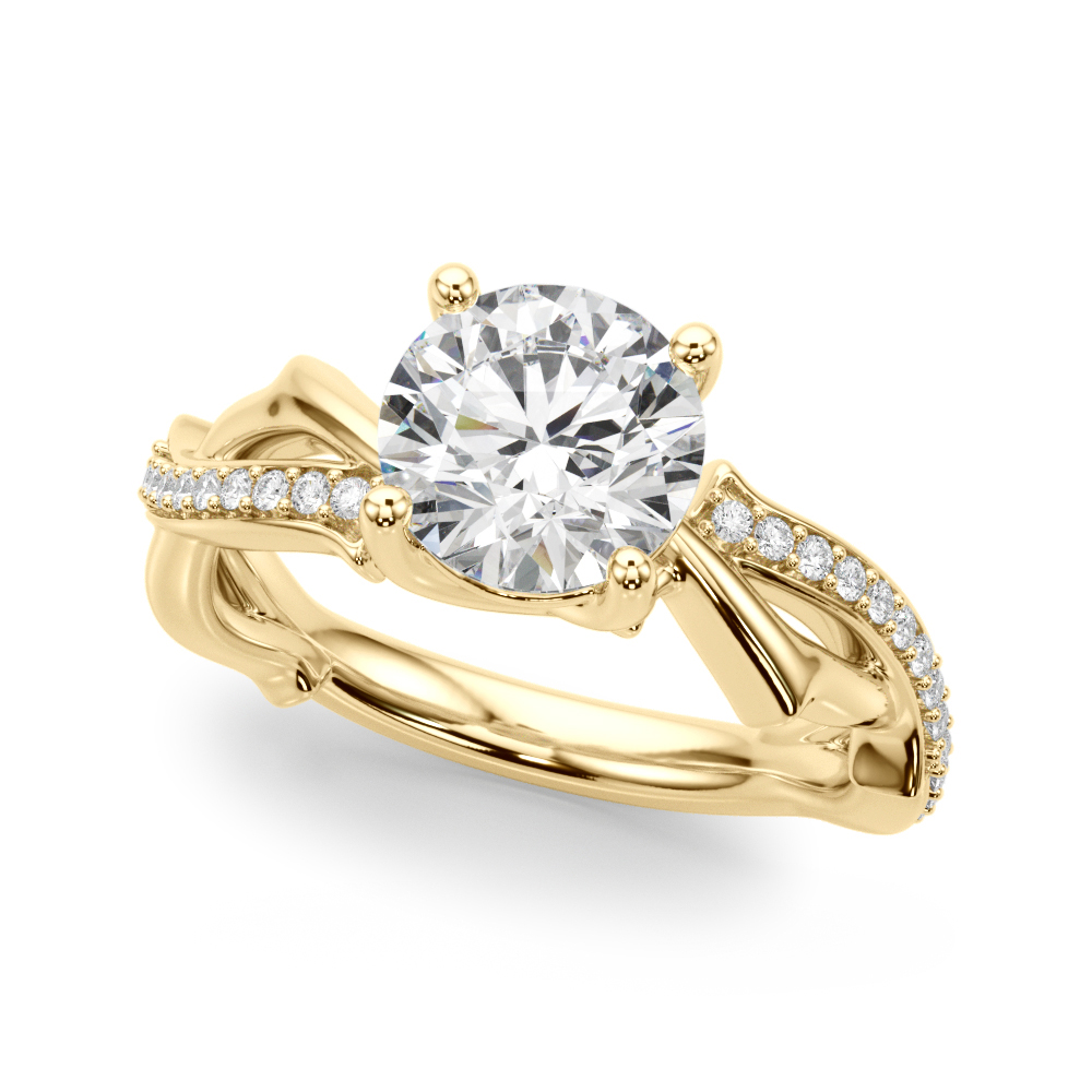 The Sophie Twist Engagement Ring, front view