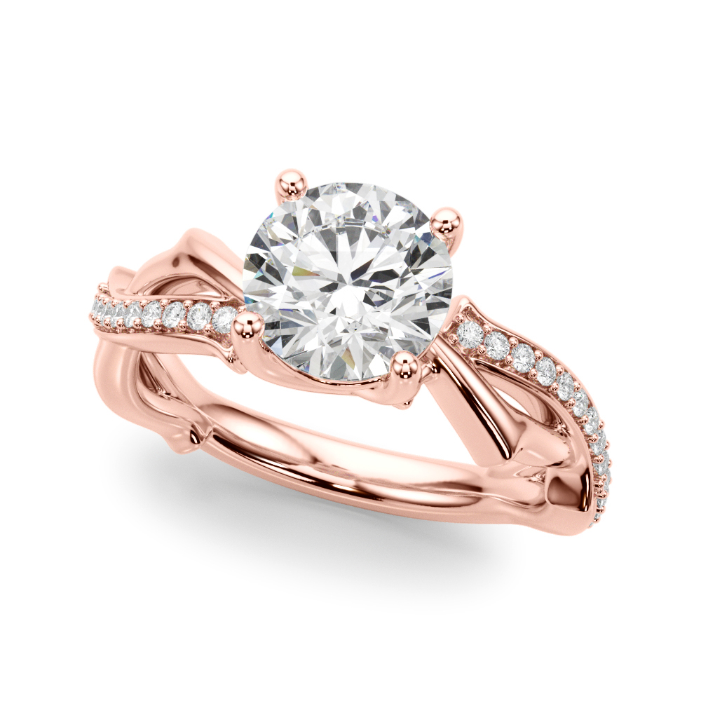 The Sophie Twist Engagement Ring, front view