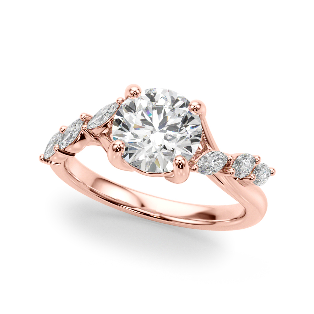 The Isabel Engagement Ring, front view
