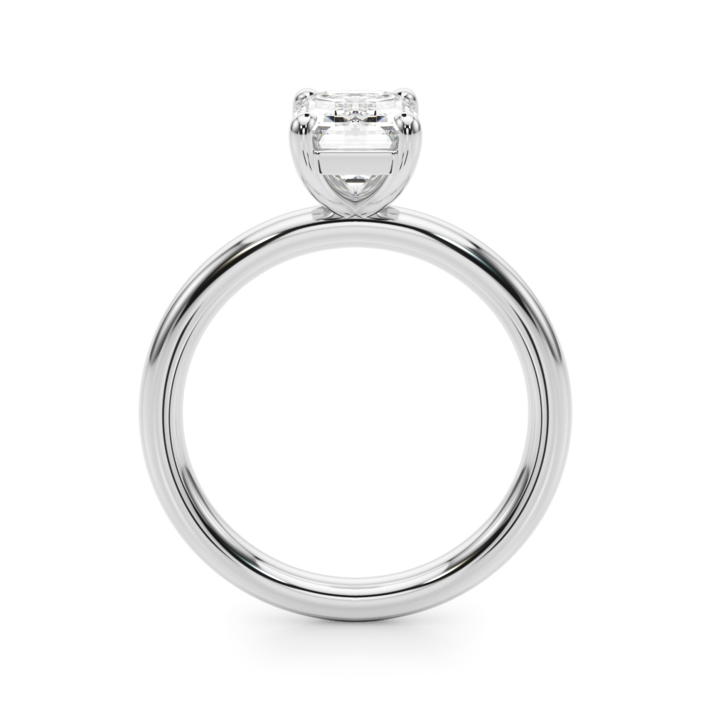 The Veronica Solitaire Engagement Ring, side view