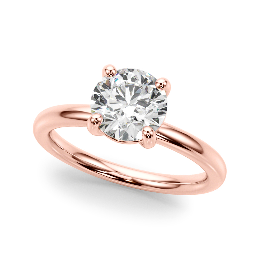 The Adelaide Solitaire Engagement Ring, front view