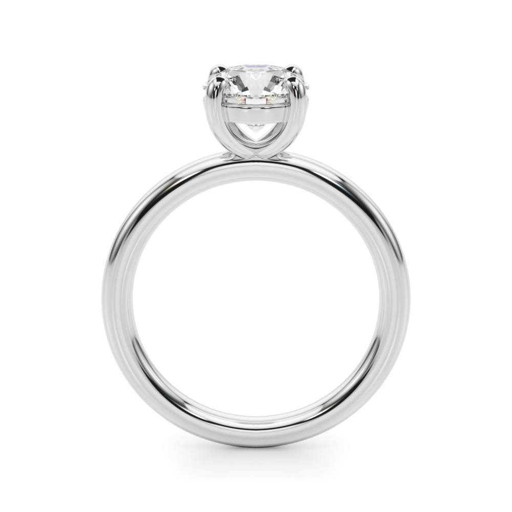 The Adelaide Solitaire Engagement Ring, side view