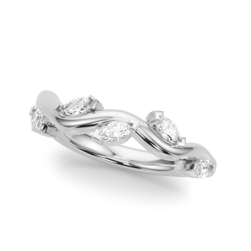 Nature Inspired Wedding Band