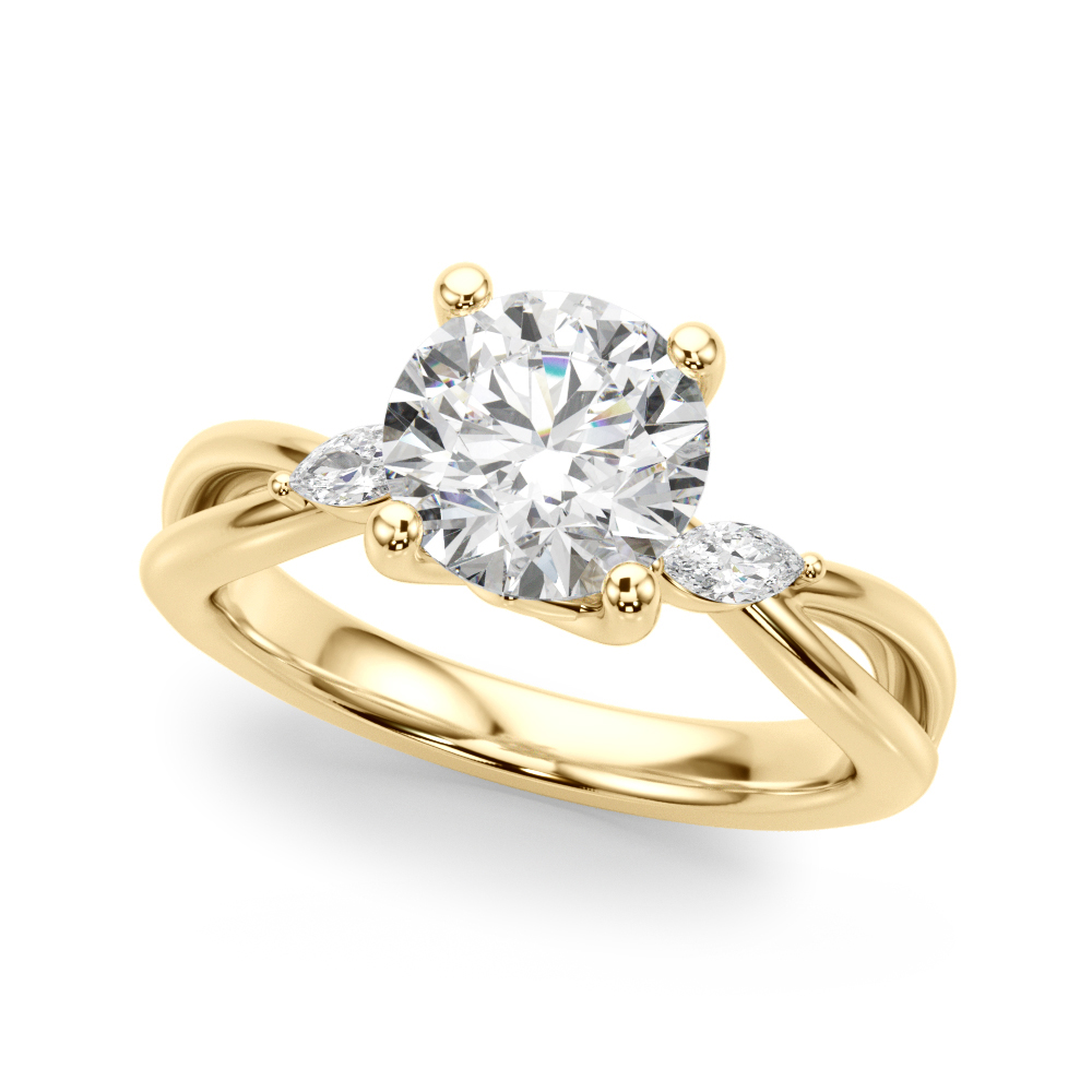 The Lauren Engagement Ring, front view