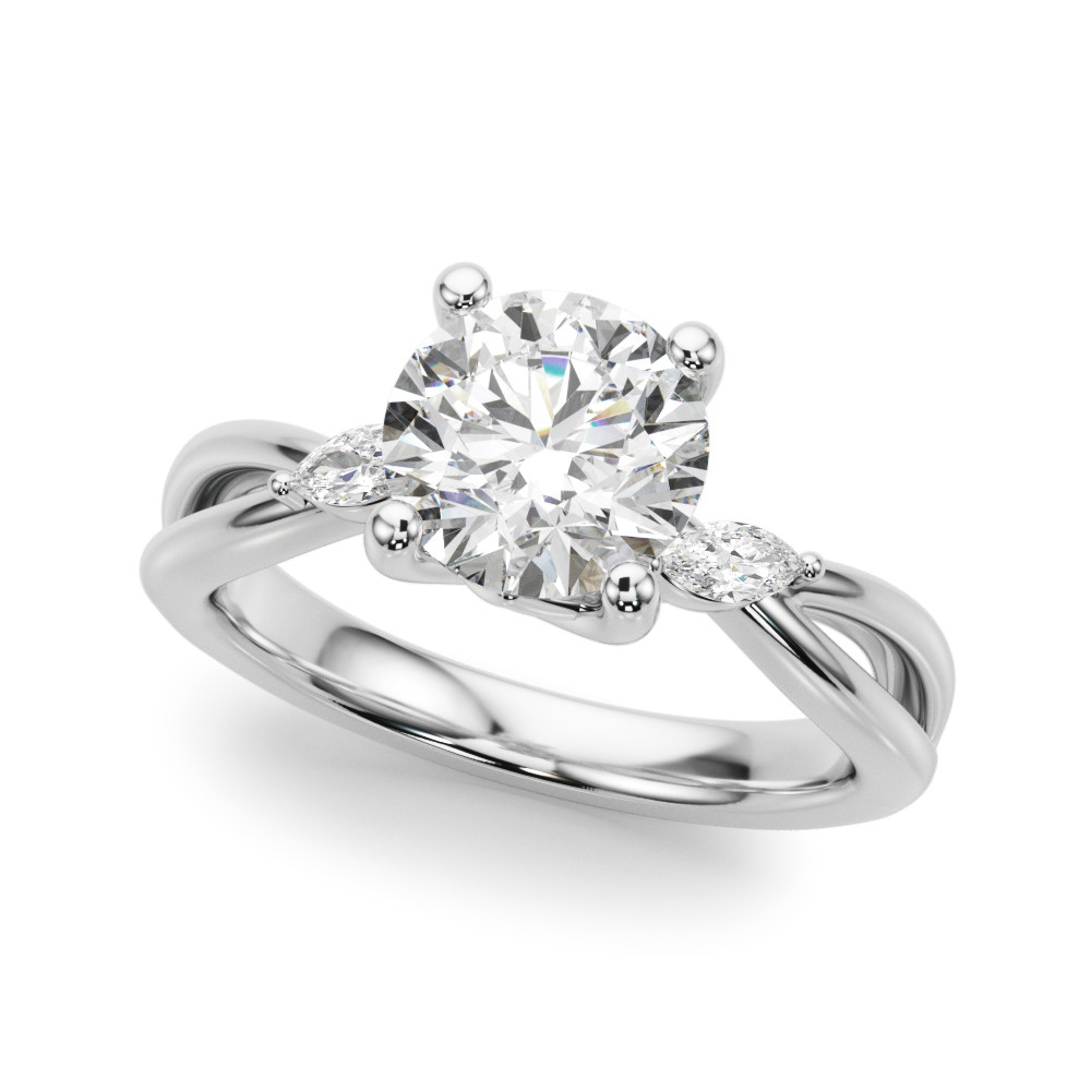 The Lauren Engagement Ring, front view