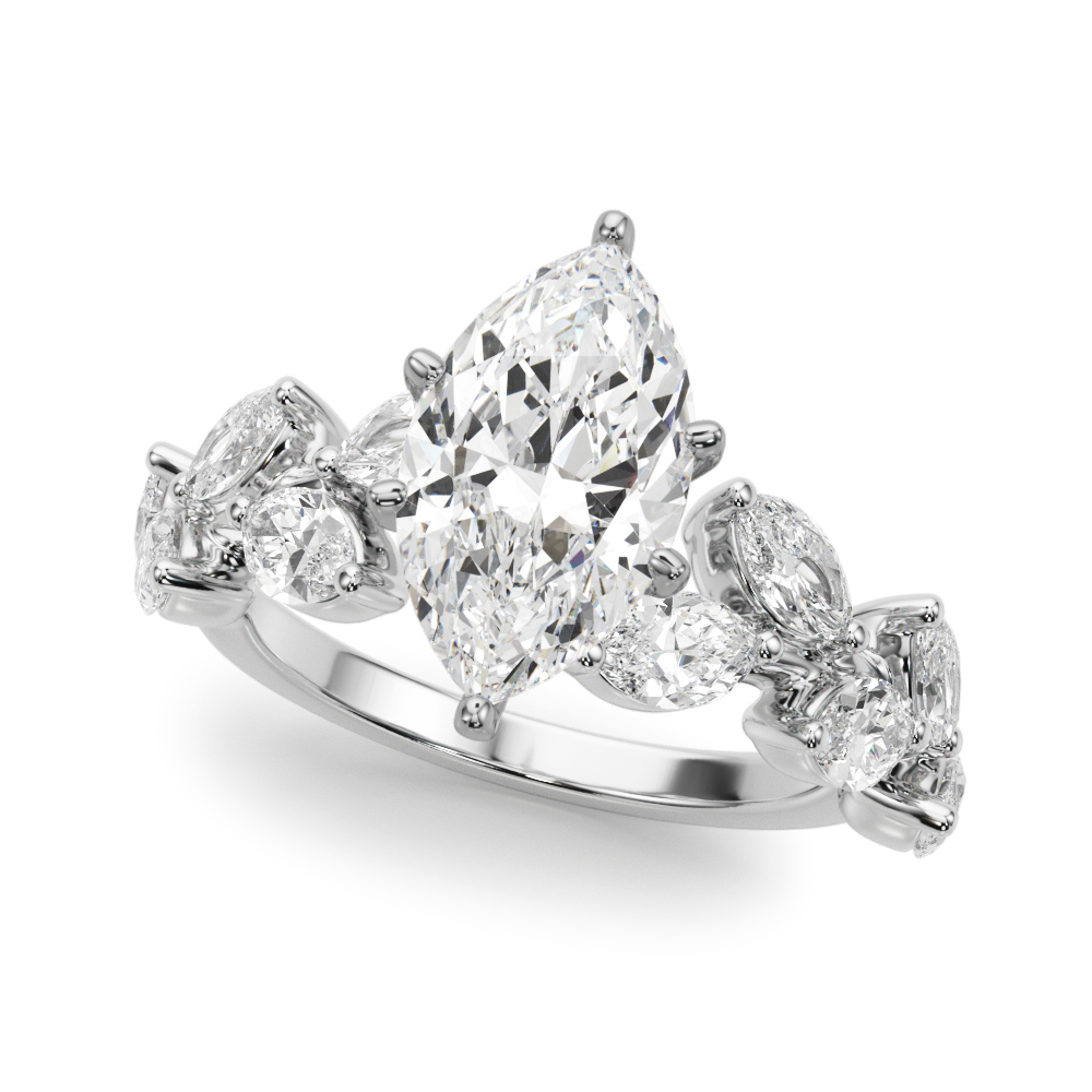 Nature Inspired Engagement Ring