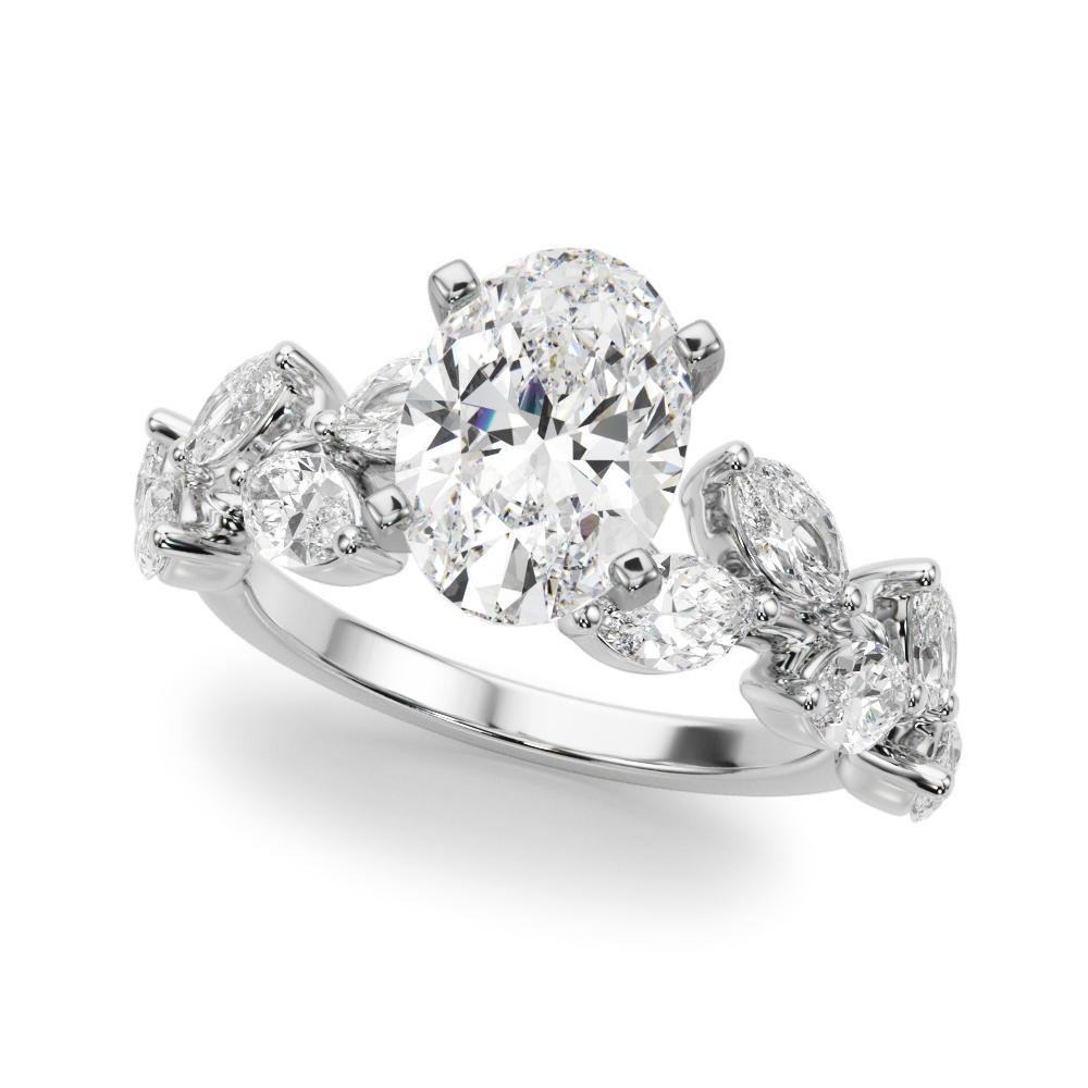 Nature Inspired Engagement Ring
