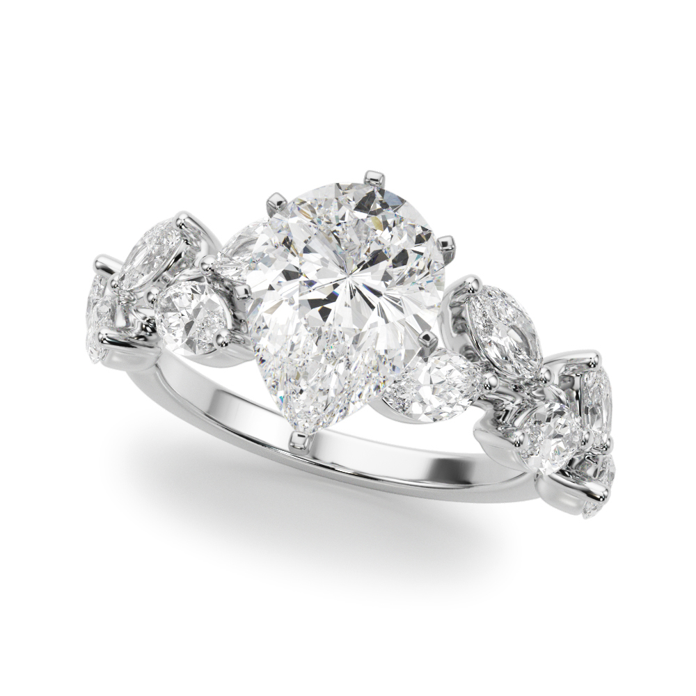 Nature Inspired Engagement Ring