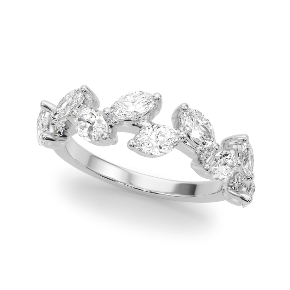 Nature Inspired Wedding Band