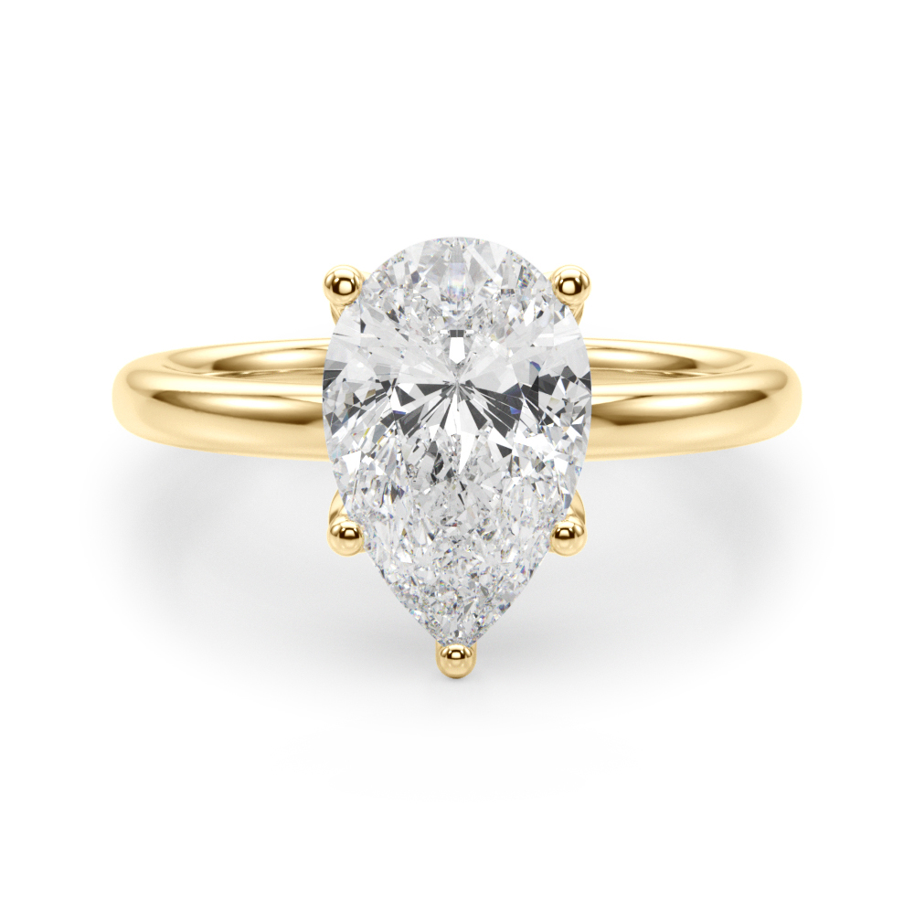 The Katherine Engagement Ring, angled view