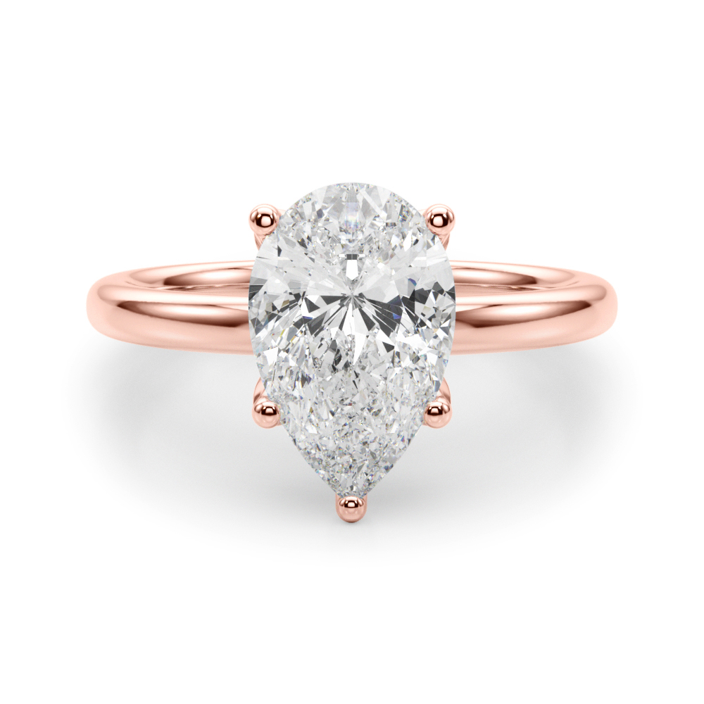 The Katherine Engagement Ring, angled view
