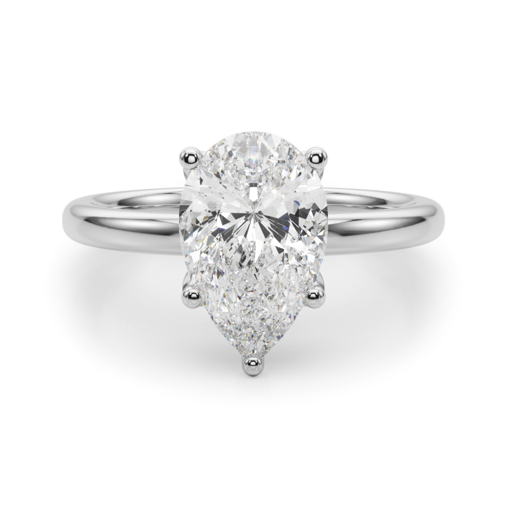 The Katherine Engagement Ring, angled view