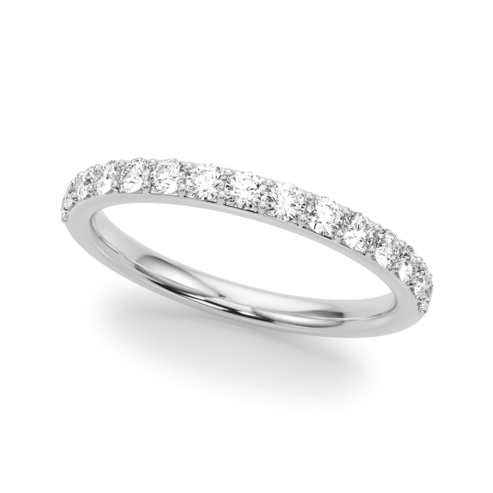 Shared Prong Wedding Ring