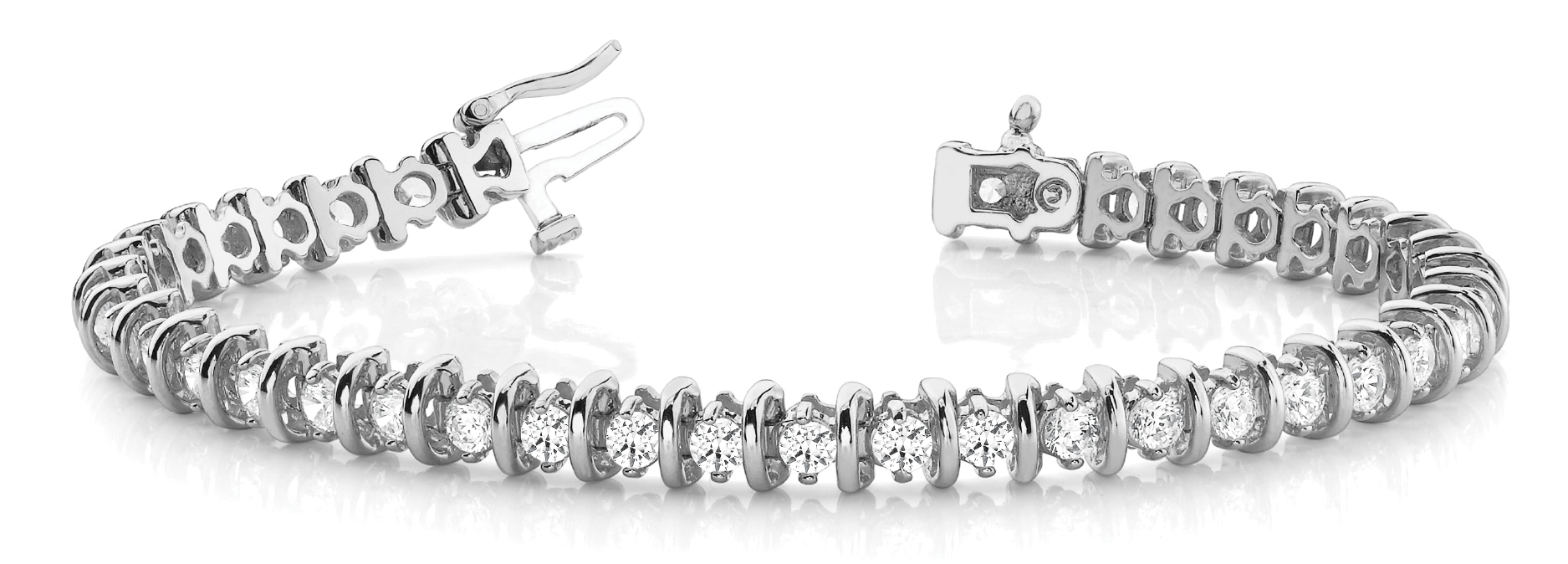 BAR/PRONG IN LINE BRACELET