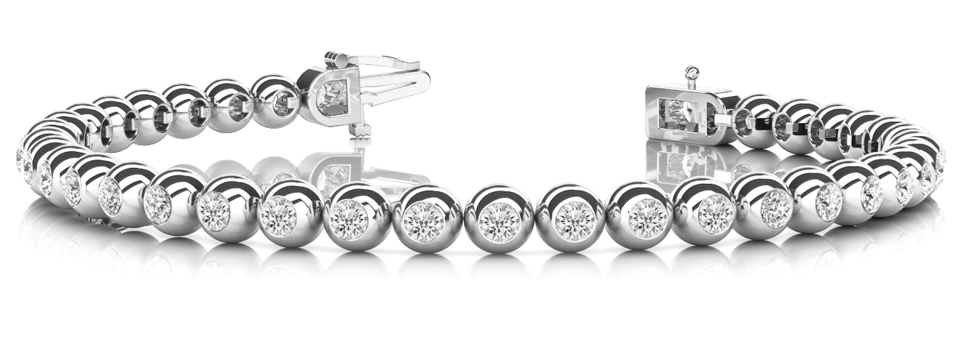 BEZ SET BALL LINK IN LINE BRACELET