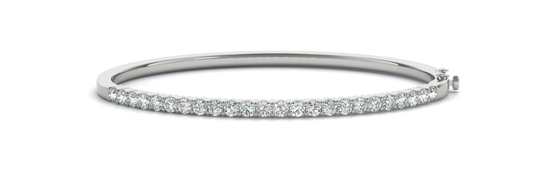 Classic Stackable Diamond Bangle