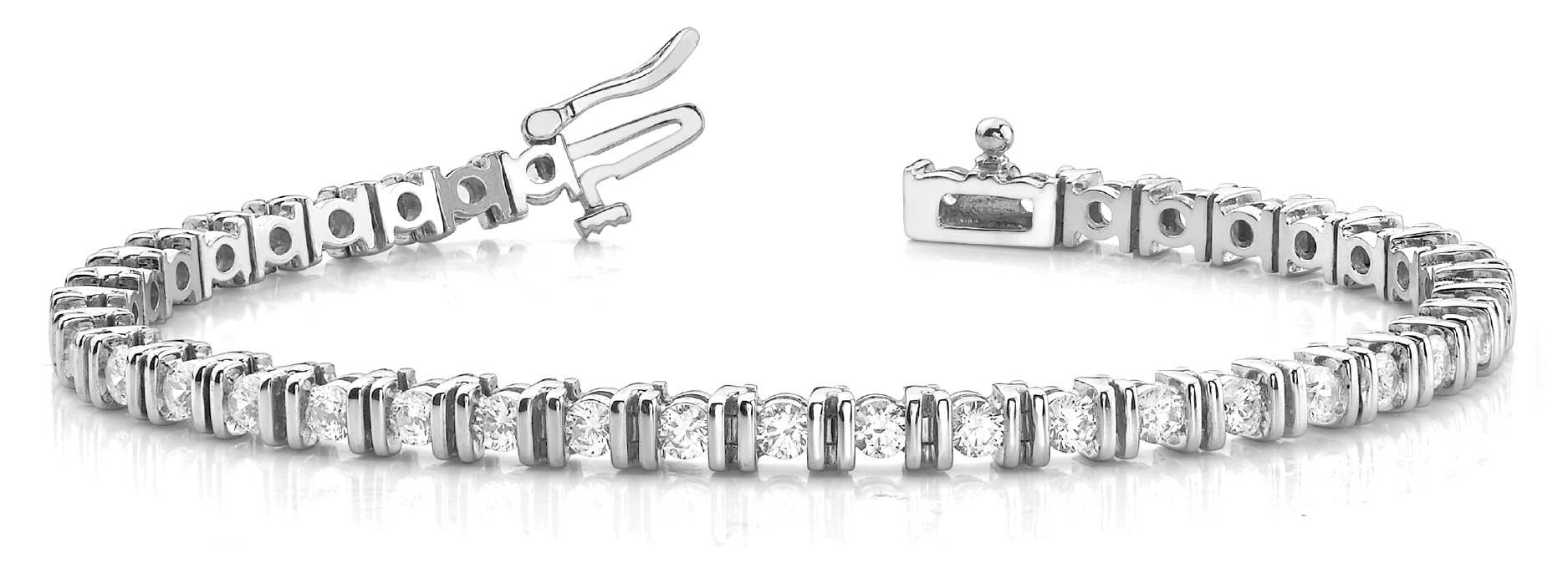 BAR SET IN LINE BRACELET
