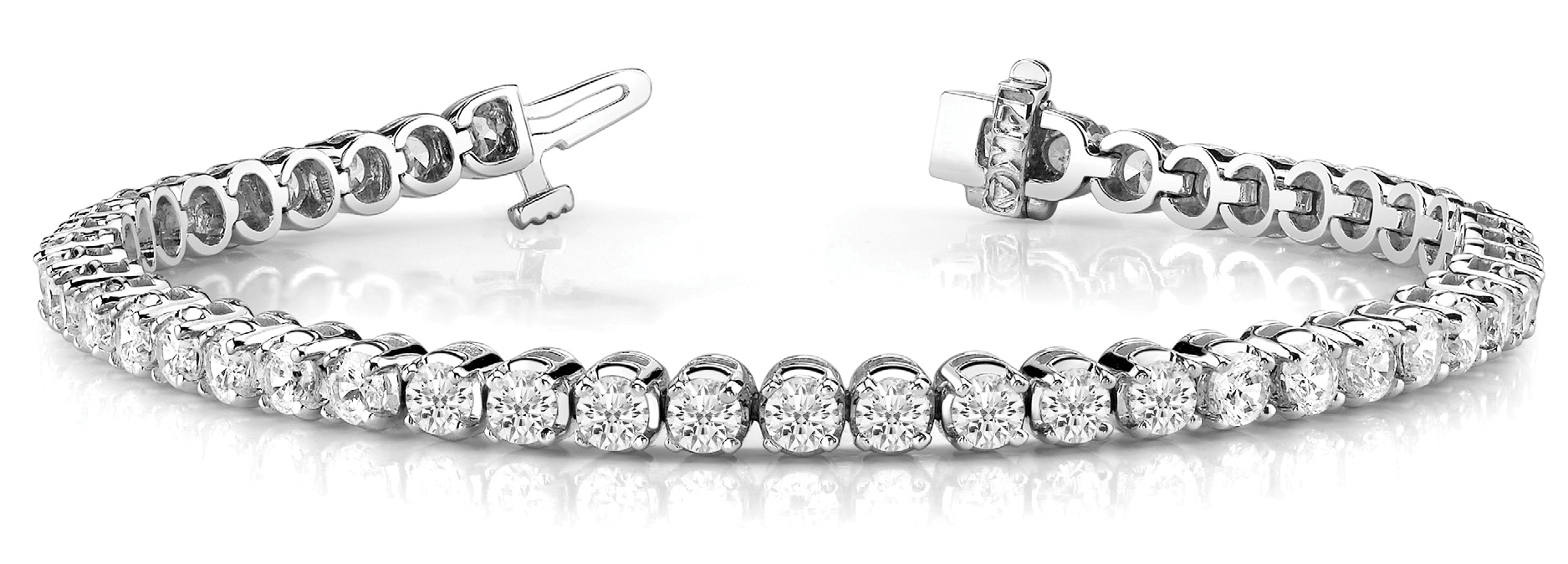4 Prong Bezel Bracelets
