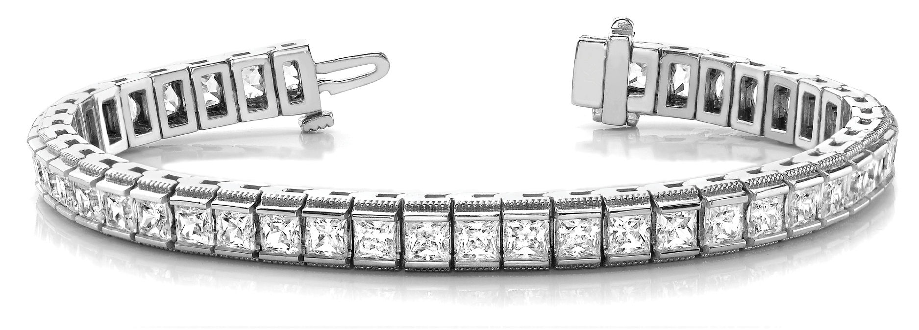 SQ CHANNEL IN LINE BRACELET