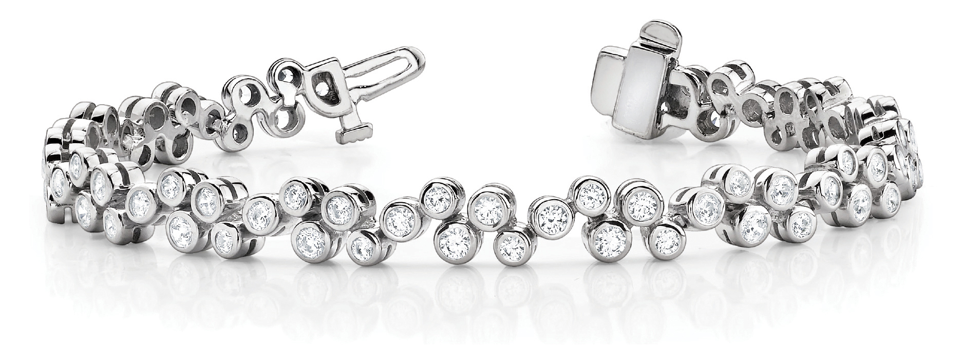 BEZEL SET BUBBLES BRACELET
