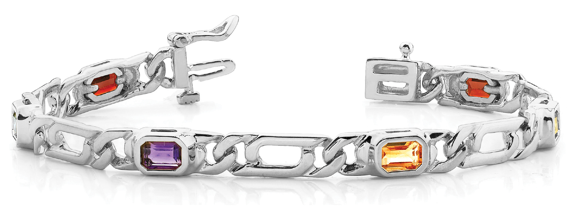 6 EC/INTERLOCK LINK BRACELET