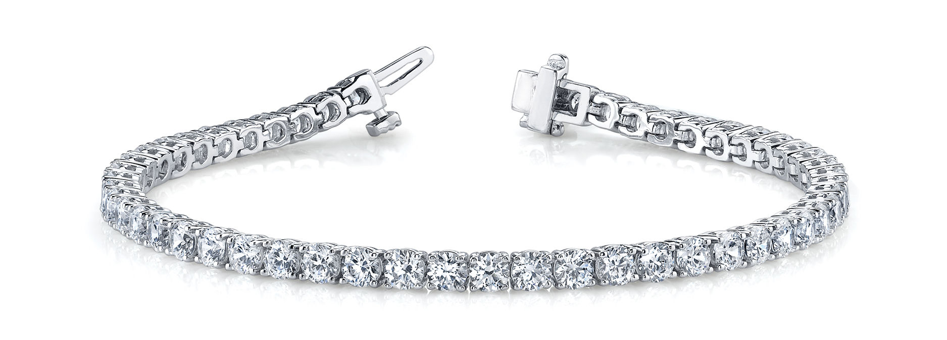 Classic Round Diamond Tennis Bracelet