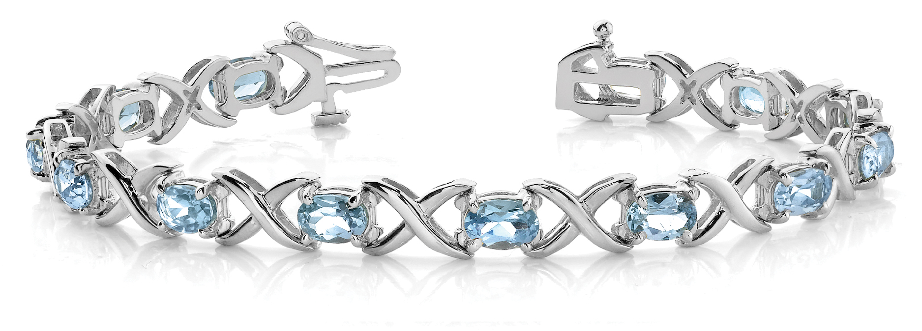 X Link Oval Shape Color Bracelet