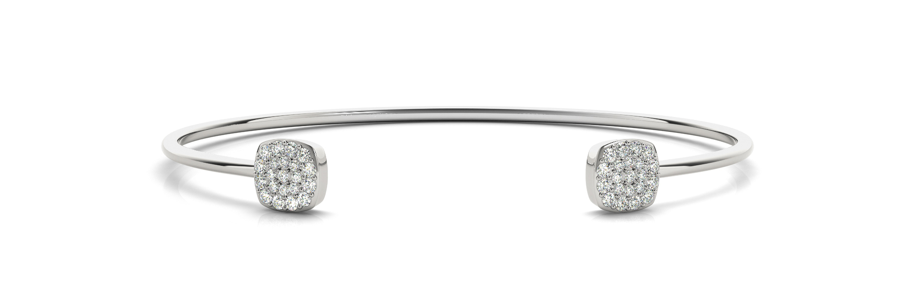 Cluster Open Flex Bangle