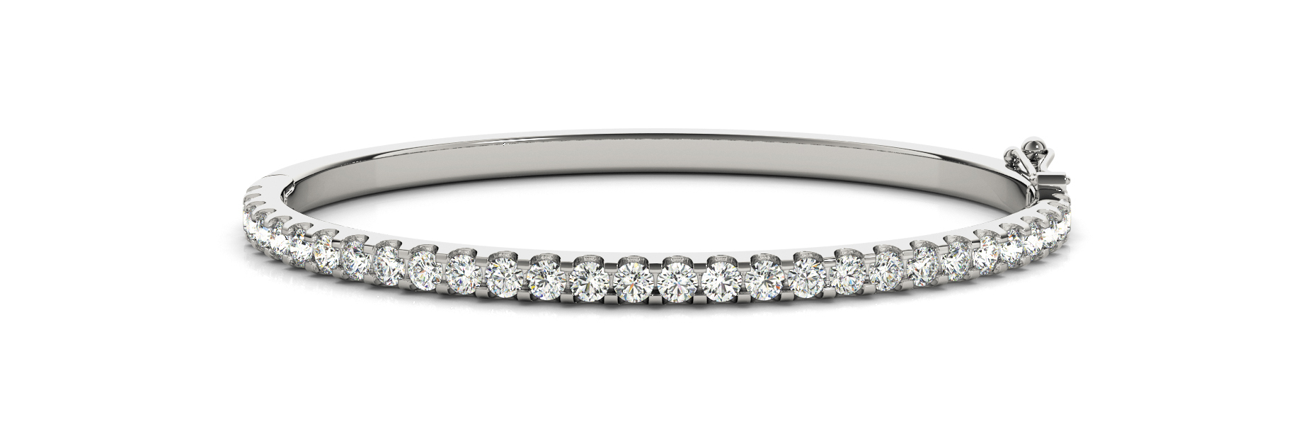 Hinged Straight Line Bangle