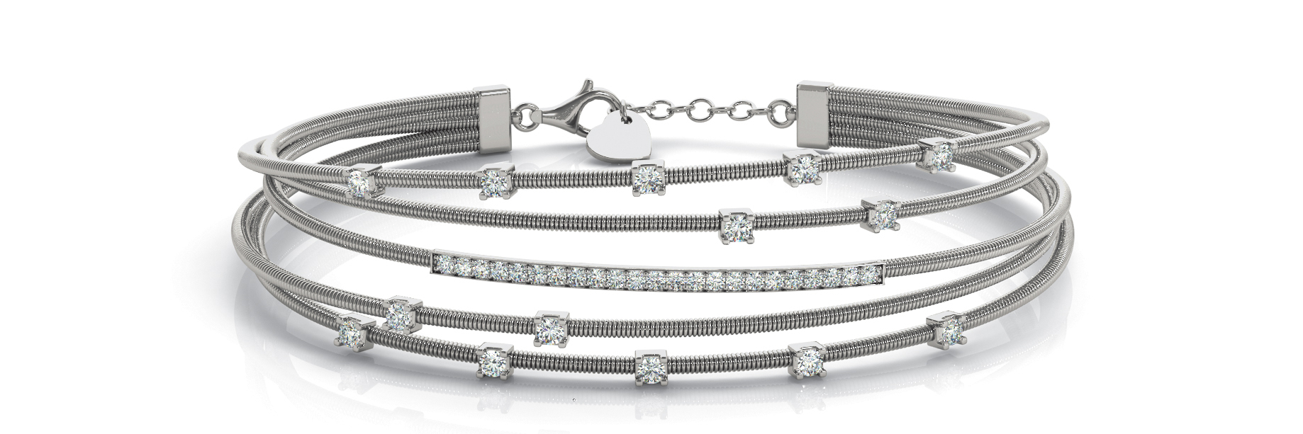 Multirow Flexible Bangle